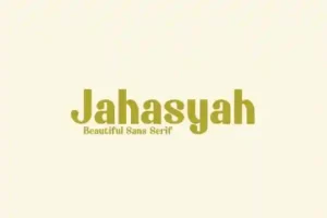 Jahasyah Sans Serif Font