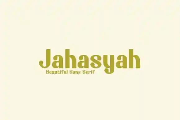 Jahasyah Sans Serif Font