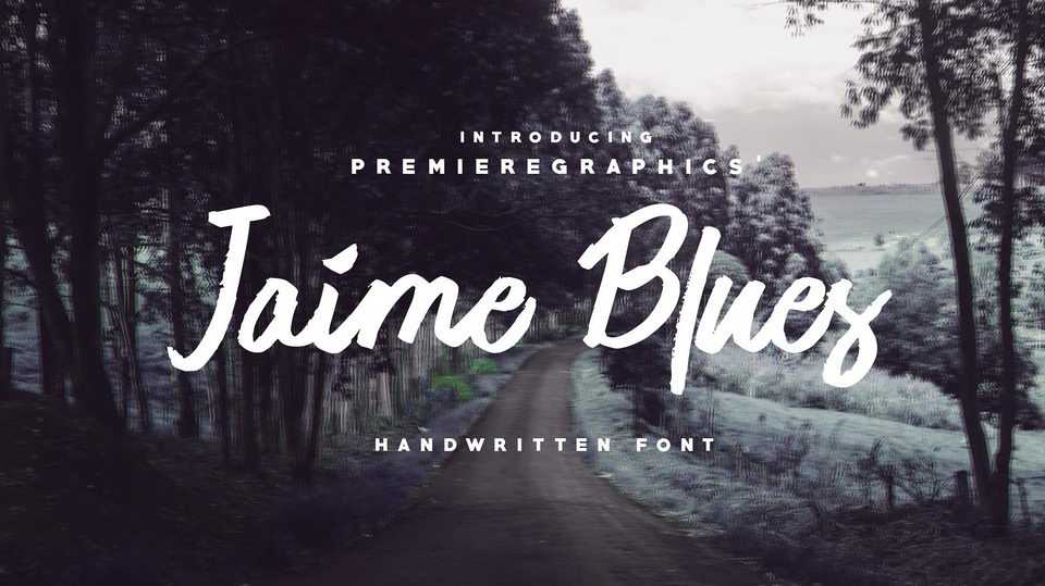 Jaime Blues Script › Fontesk