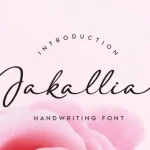 Jakallia Handwritten Font