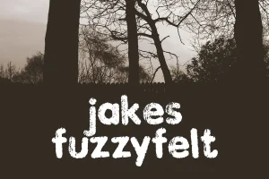 JakesFuzzyFelt Font