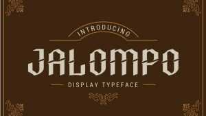Jalompo Font › Fontesk
