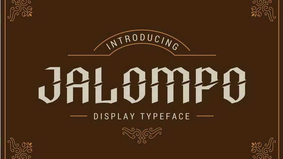 Jalompo Font › Fontesk