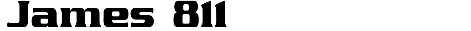 James 811 Font - 1001 Free Fonts