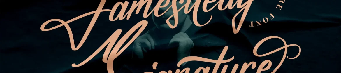 Jamesttedy Signature Font