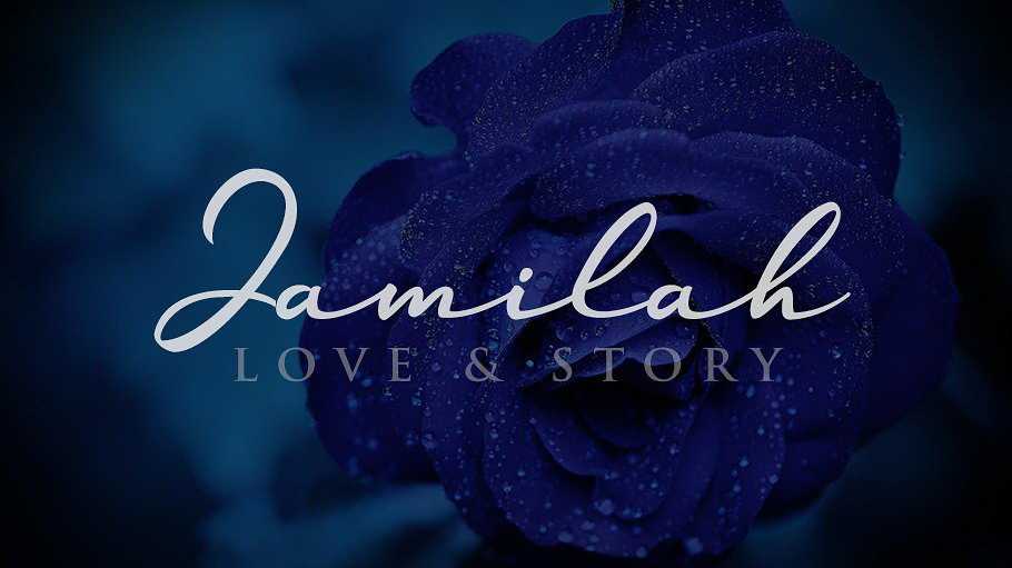 Jamilah Script Font › Fontesk
