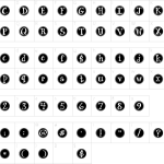 Janda Siesta Sunrise Font - Fonte Grátis Mapa de caracteres da fonte Janda Siesta Sunrise Font