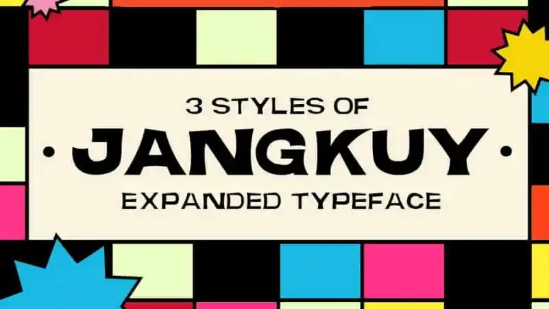 Jangkuy Display Font