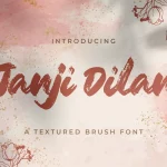 Janji Dilan Font - Fonte Grátis Janji Dilan Font