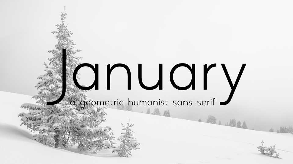 January Font › Fontesk