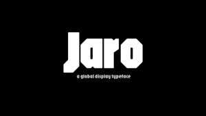 Jaro Font › Fontesk