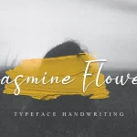 Jasmine Flower Handwritten Font