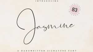 Jasmine Font › Fontesk
