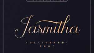 Jasmitha Script Font › Fontesk