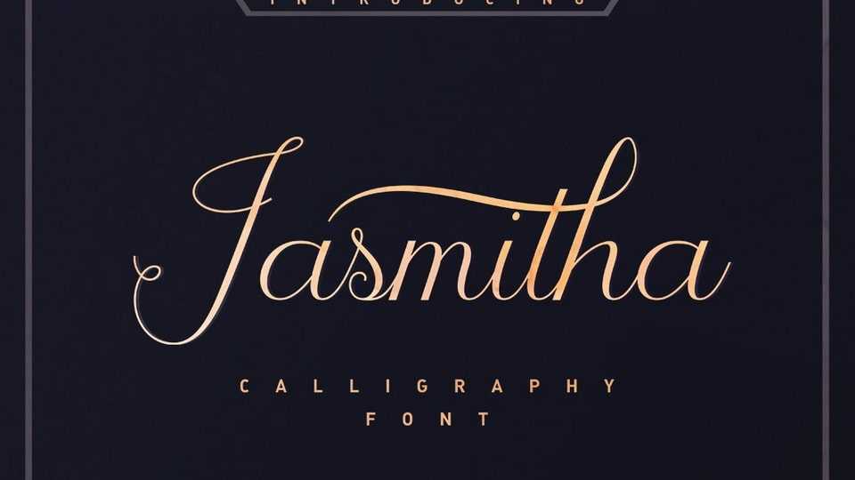 Jasmitha Script Font › Fontesk