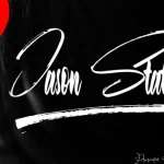 Jason Statan Handbrush Font