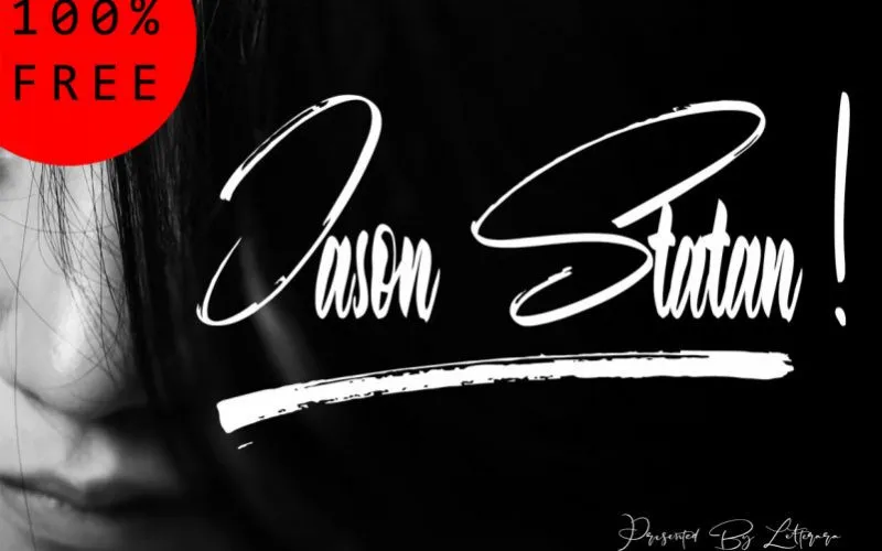 Jason Statan Handbrush Font