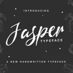 Jasper Brush Font