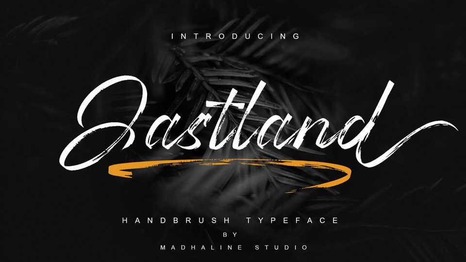 Jastland Brush Font › Fontesk