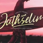 Jathselim Script Font