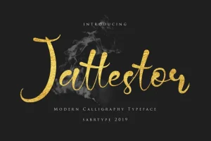 Jattestor Script Font