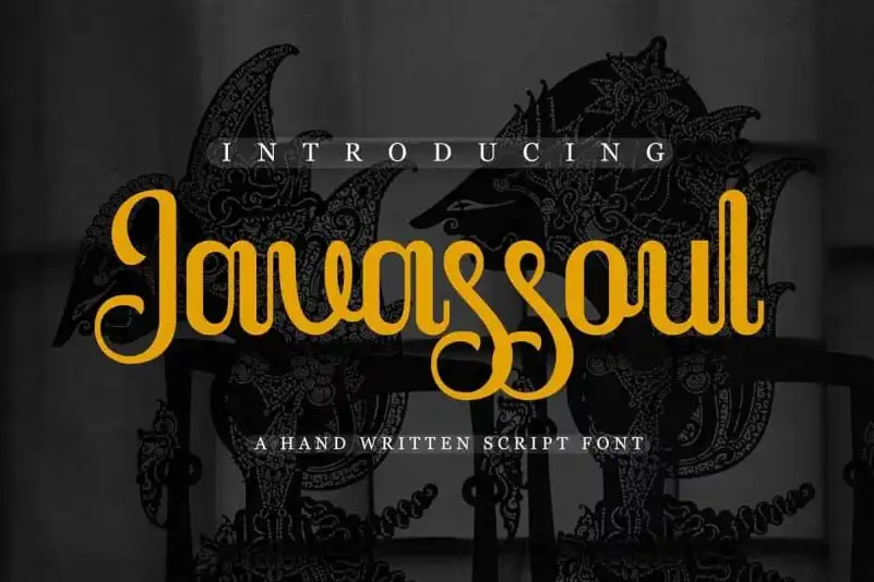 Javassoul Script Font