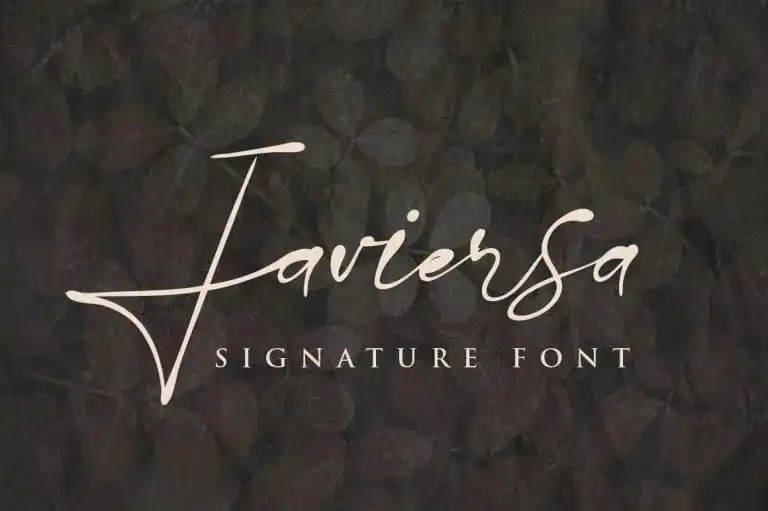 Javiersa Handwritten Font