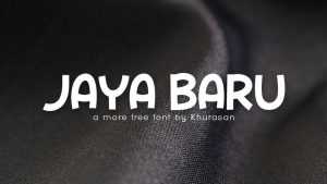 Jaya Baru Font › Fontesk