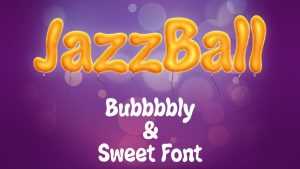 Jazz Ball Font › Fontesk