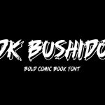 JDK Bushidoo Font › Fontesk