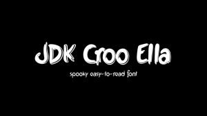 JDK Croo Ella Font › Fontesk