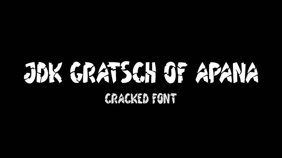 JDK Gratsch of Apana Font › Fontesk