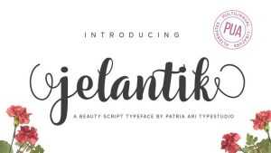 Jelantik Script Font › Fontesk