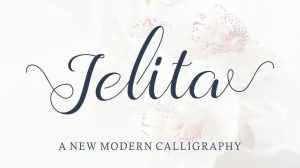 Jelita Sscript Font › Fontesk