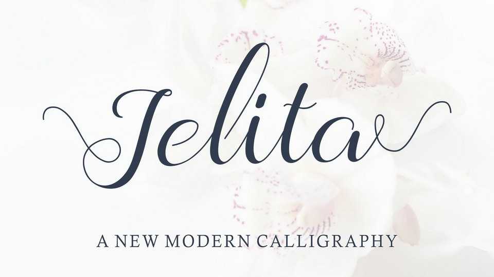 Jelita Sscript Font › Fontesk