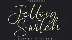 Jellovy Switch Font › Fontesk