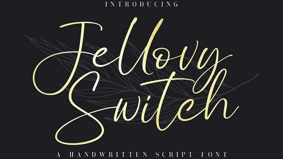 Jellovy Switch Font › Fontesk