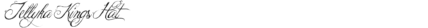 Jellyka Kings Hat Font