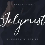 Jelymist Calligraphy Font