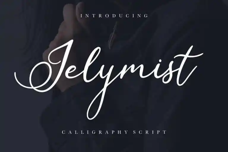 Jelymist Calligraphy Font