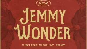 Jemmy Wonder Font › Fontesk