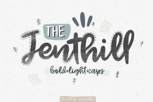 Jenthill Script Font