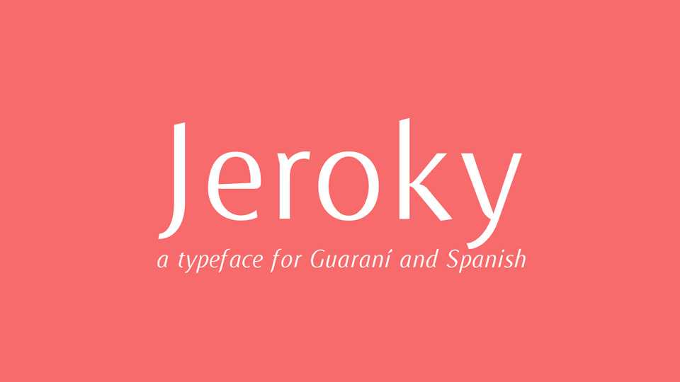 Jeroky Font Family › Fontesk