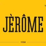 Jerome Slab Serif Font