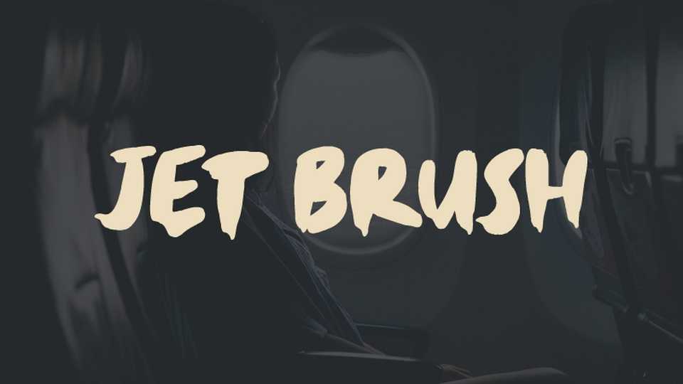 Jet Brush Font › Fontesk