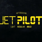 Jet Pilot Font