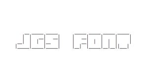 Jgs Font › Fontesk