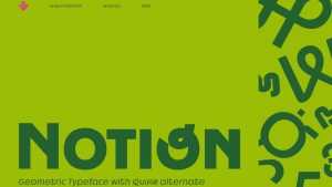 JHC Notion Font › Fontesk