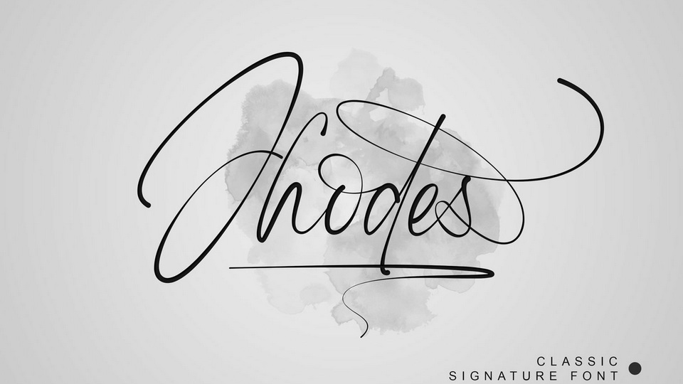 Jhodes Script Font › Fontesk