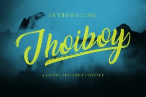 Jhoiboy Script Font